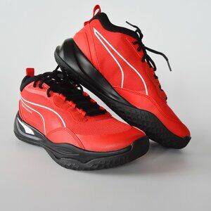 Puma Playmaker Pro Basketball Sneakers Red/Black NEW Size 9